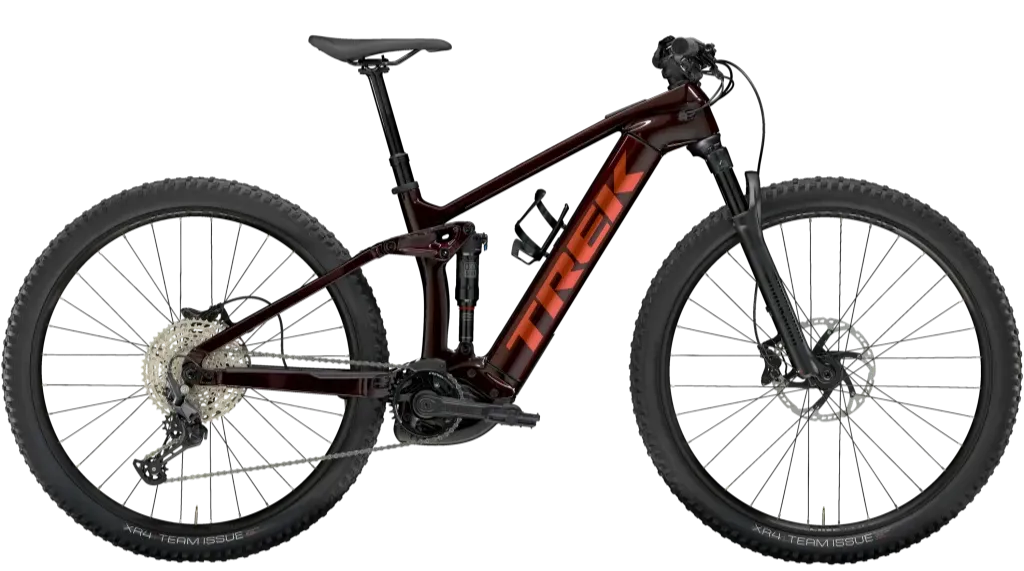 Trek Rail 9.5 Gen 4 Elektrische MTB Fully Carbon 29"2024 XL Rood