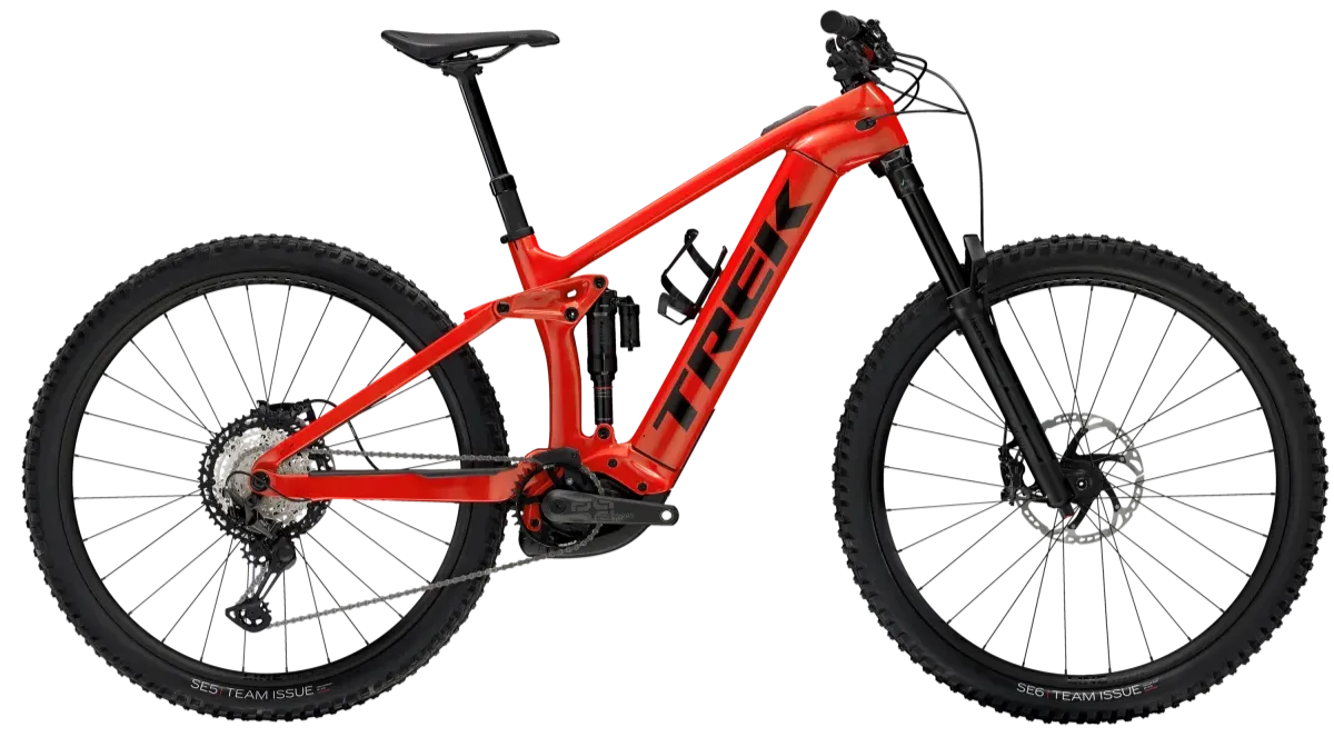 Trek Rail 9.8 XT Gen 4 Elektrische MTB Fully Carbon 29"2024 XL Rood