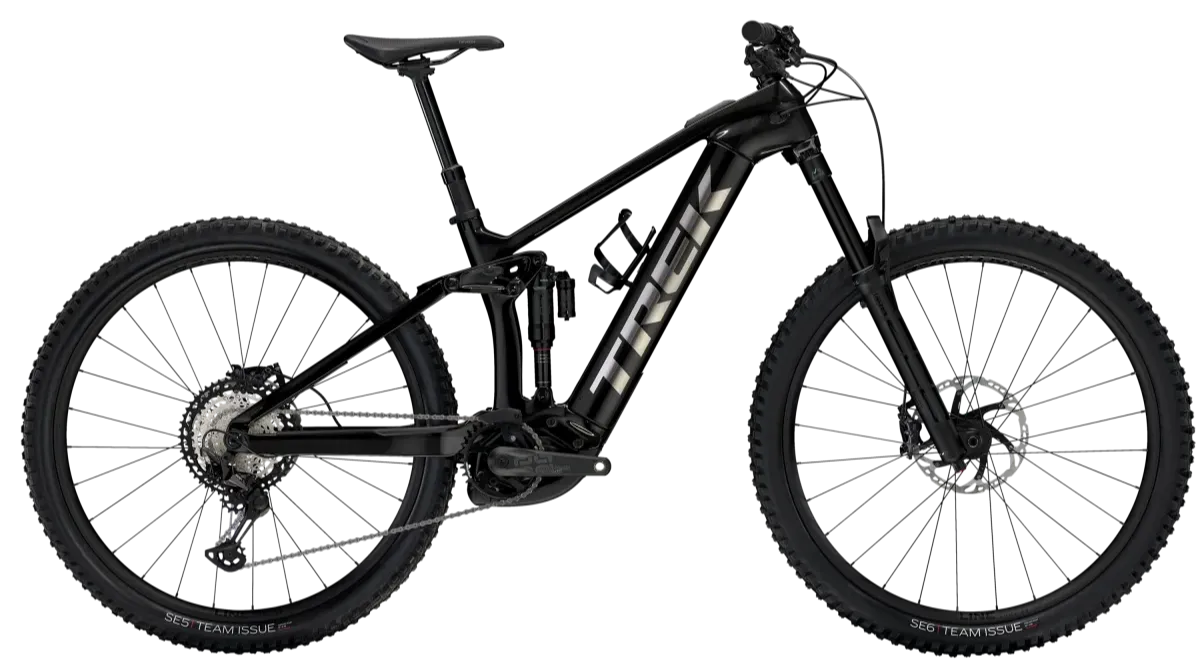 Trek Rail 9.8 XT Gen 4 Elektrische MTB Fully Carbon 29"2024 M Zwart