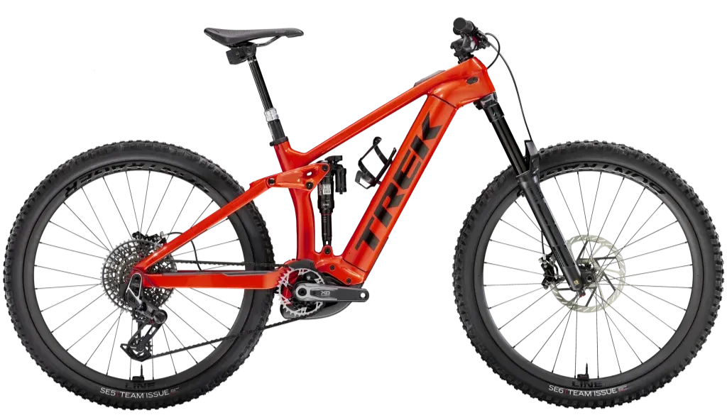 Trek Rail 9.9 X0 AXS T-Type Gen 4 Elektrische MTB Fully Carbon 29"2024 M Rood