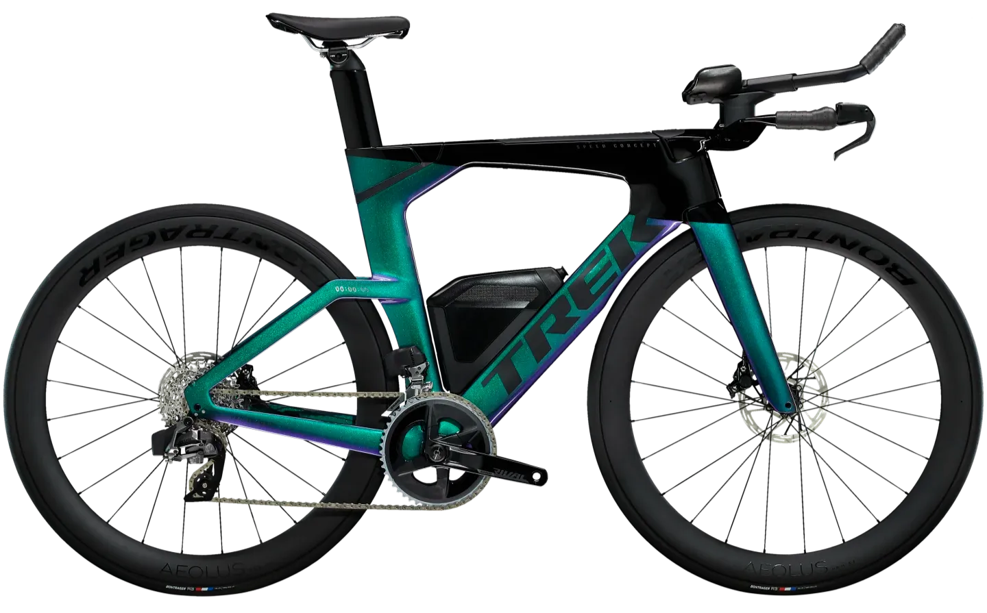 Trek Speed Concept SLR 6 AXS Triathlon Fiets Carbon 2024 XL Groen