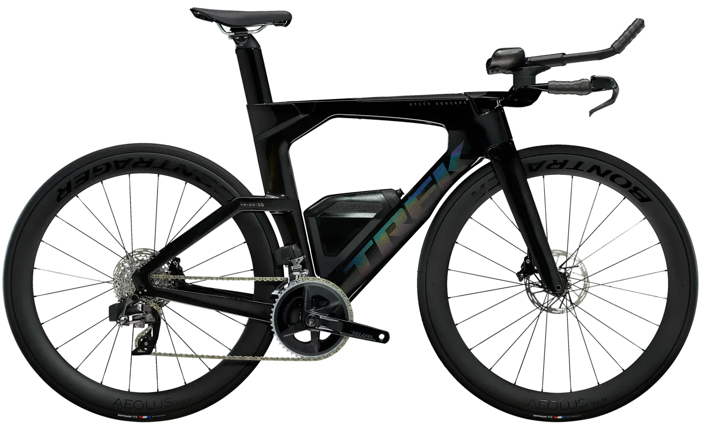 Trek Speed Concept SLR 6 AXS Triathlon Fiets Carbon 2024 L Zwart