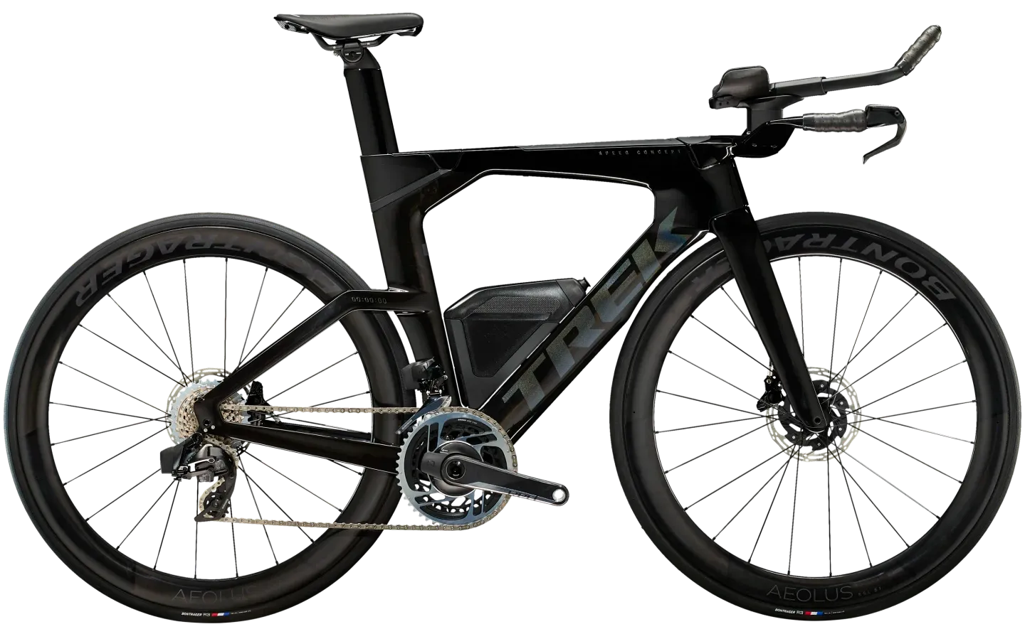 Trek Speed Concept SLR 9 AXS Triathlon Fiets Carbon 2024 L Zwart