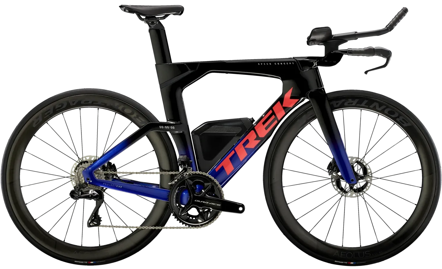 Trek Speed Concept SLR 9 Triathlon Fiets Carbon 2024 M Blauw