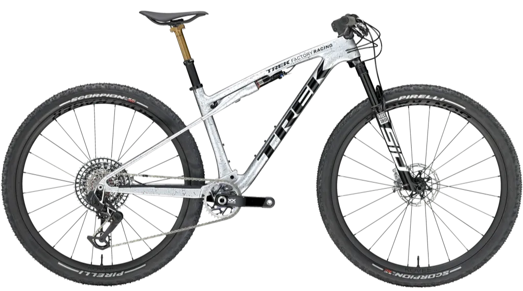 Trek Supercaliber SLR 9.9 XX AXS Gen 2 Fully MTB Carbon 29"2024 M Zilver