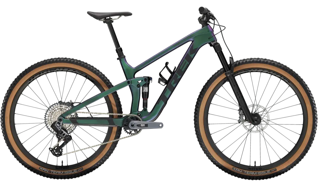 Trek Top Fuel 9.8 GX AXS T-Type Fully MTB Carbon 27.5"2024 XS Groen