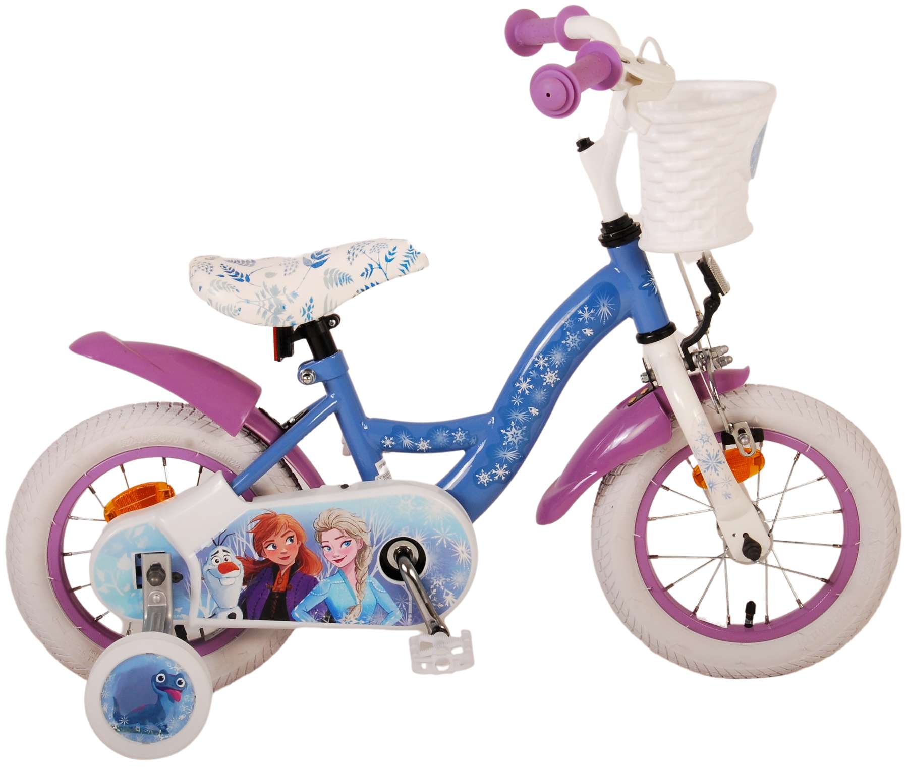 Disney Frozen 2 12 Inch Meisjes Kinderfiets Paars