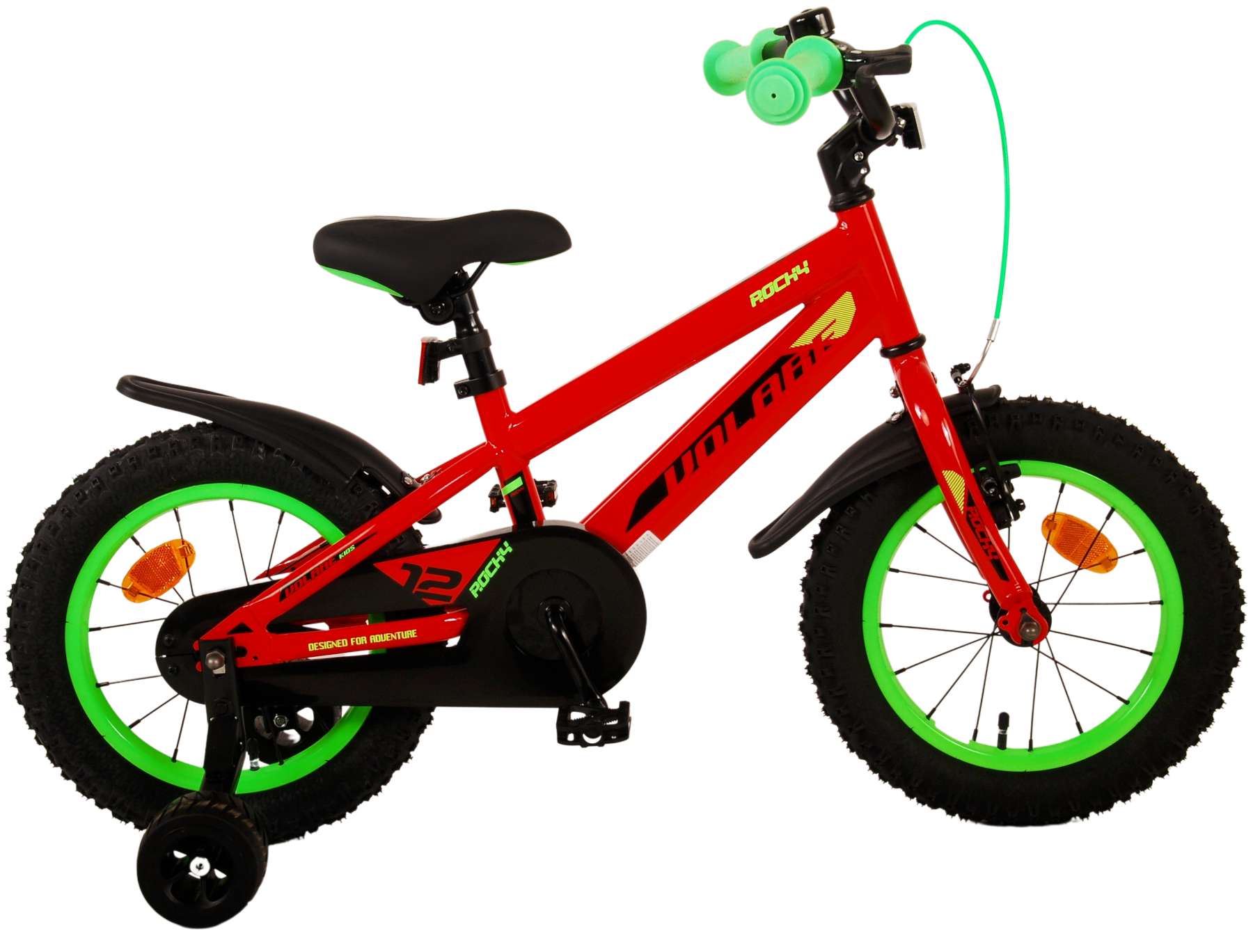 Volare Rocky 14 Inch Jongens  Rood