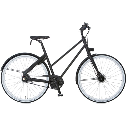 Cortina Blau N7 2022 Dames Stadsfiets Black Matt 56 Cm