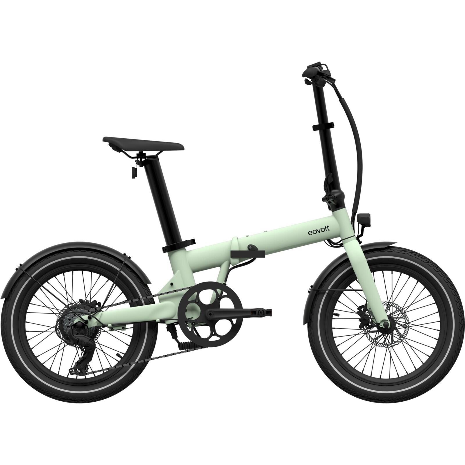 Eovolt elektrische vouwfiets Afternoon 20 v2 groen