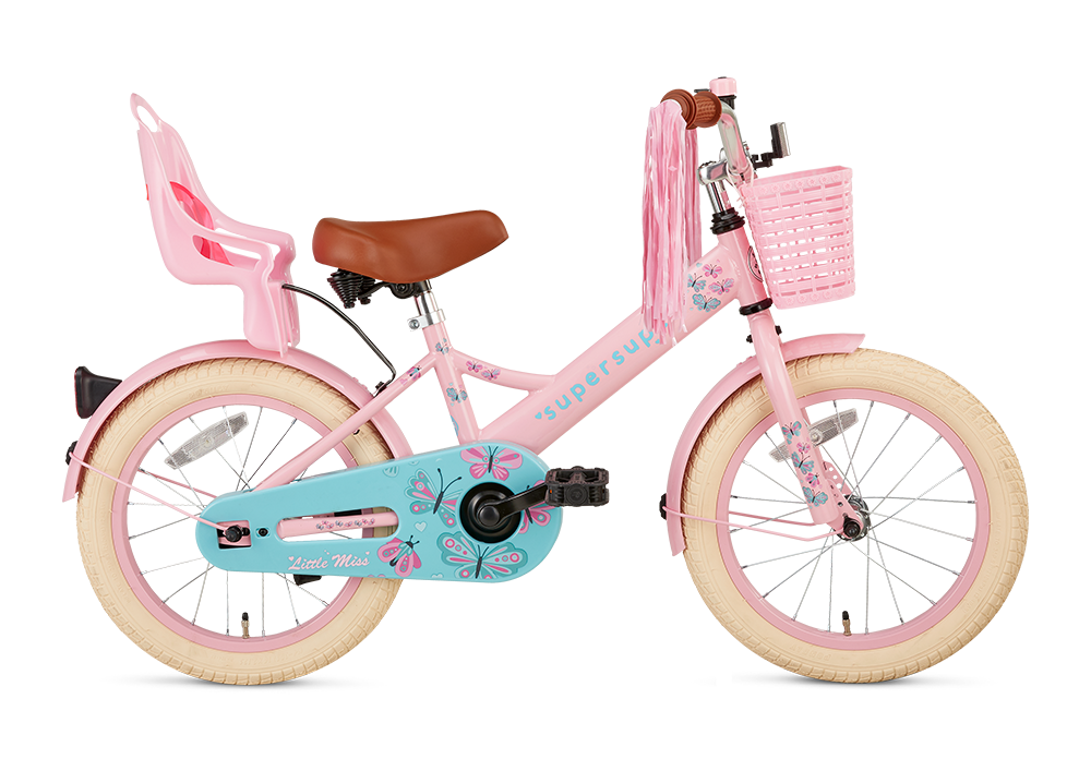 Supersuper Little Miss 16 Inch 2024 Meisjes Kinderfiets Roze