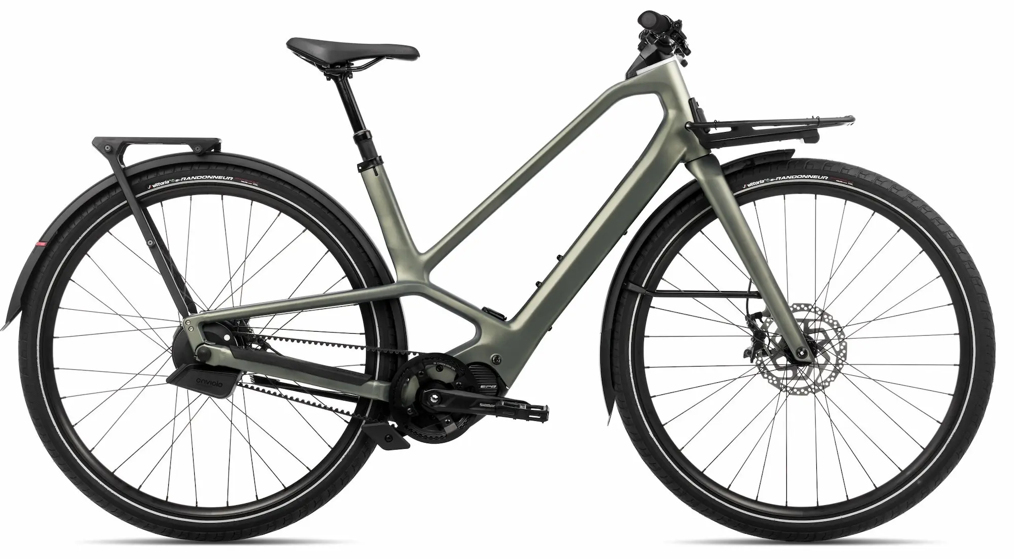 Orbea Diem 10 2025 Urban E Bike Riemaandrijving Enviolo Automatiq Groen M