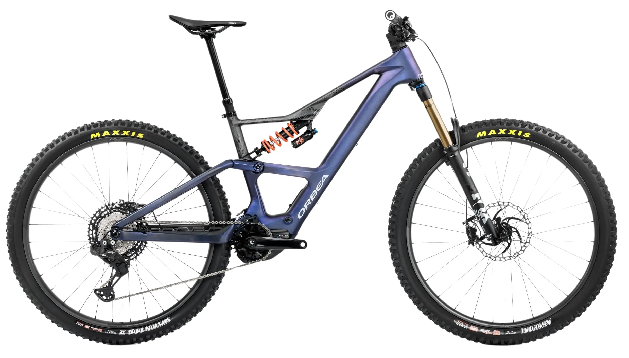 Orbea Rise LT M-TEAM 2025 Elektrische Mountainbike 420Wh S Blauw