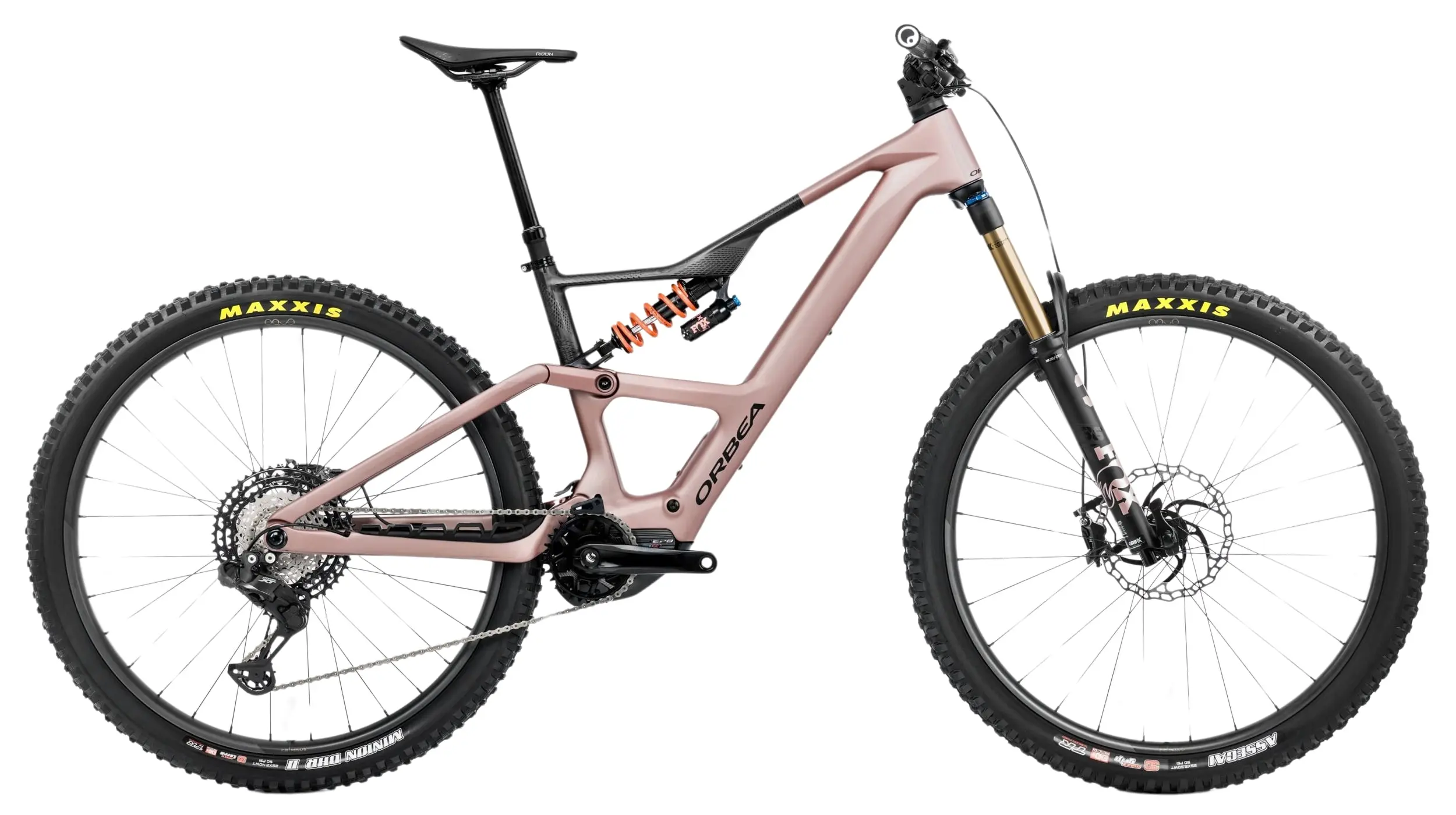 Orbea Rise LT M-TEAM 2025 Elektrische Mountainbike 630Wh XL Roze