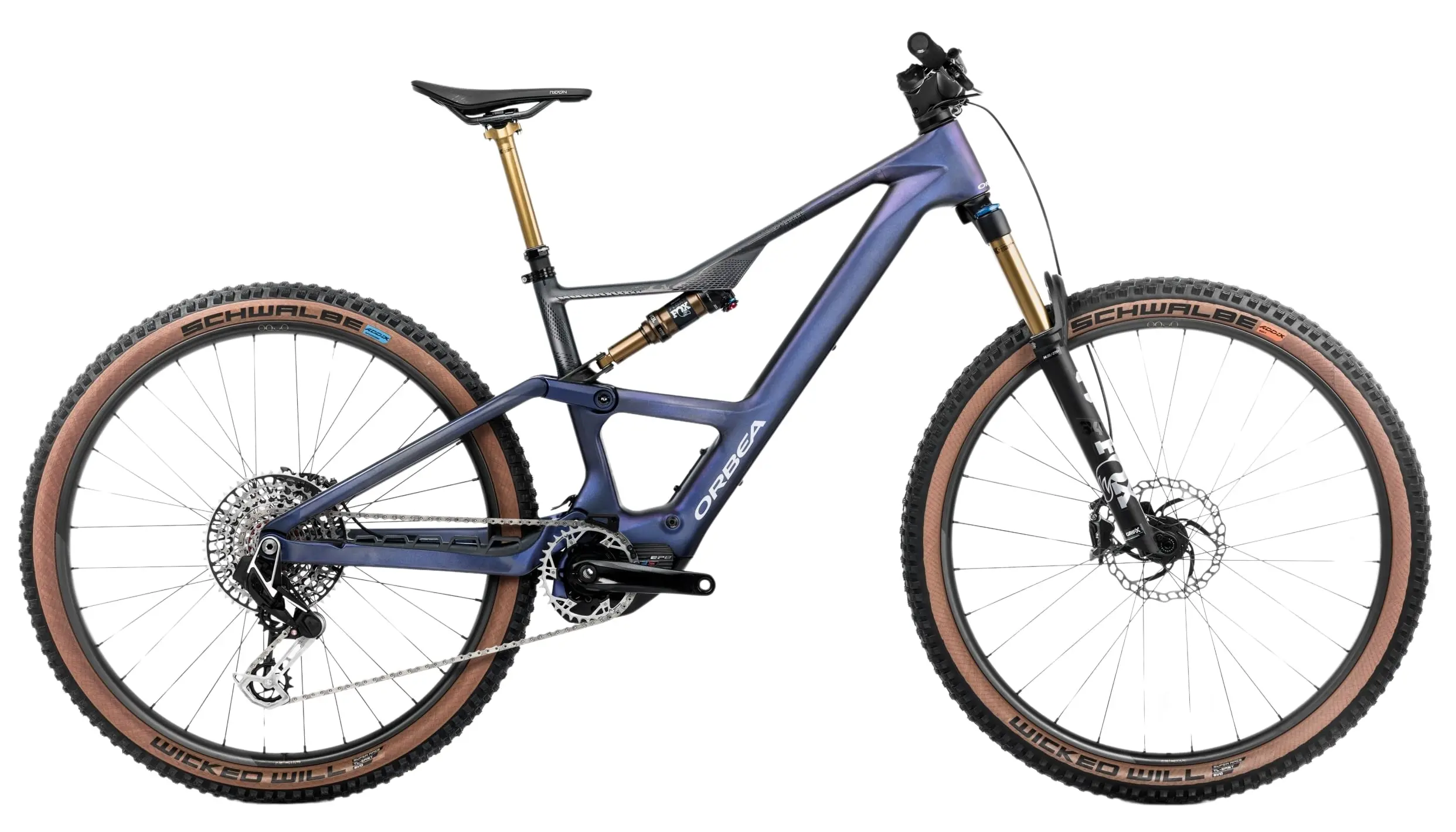 Orbea Rise SL M-LTD 2025 Elektrische Mountainbike 630Wh M Blauw