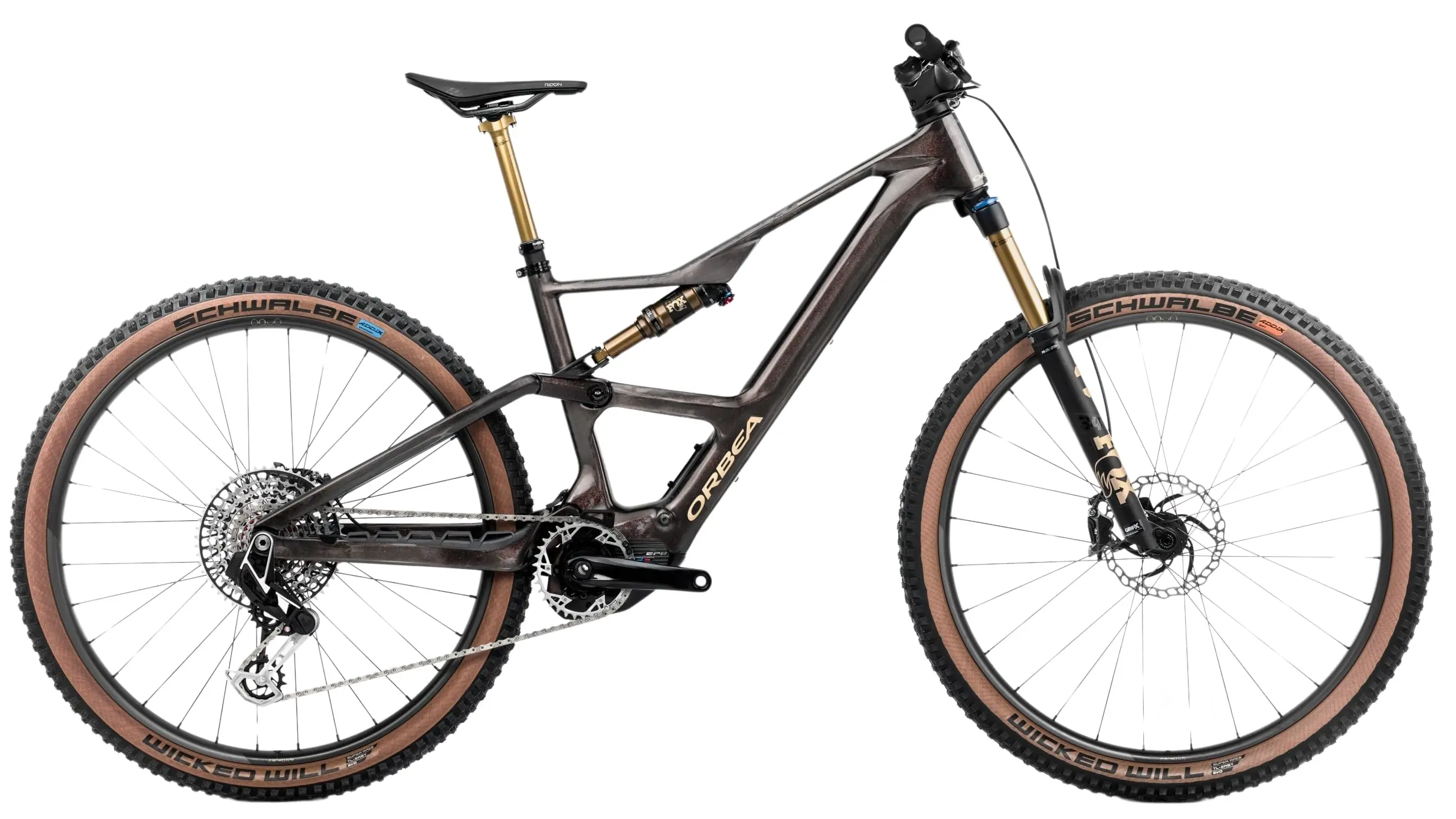 Orbea Rise SL M-LTD 2025 Elektrische Mountainbike 630Wh M Carbon