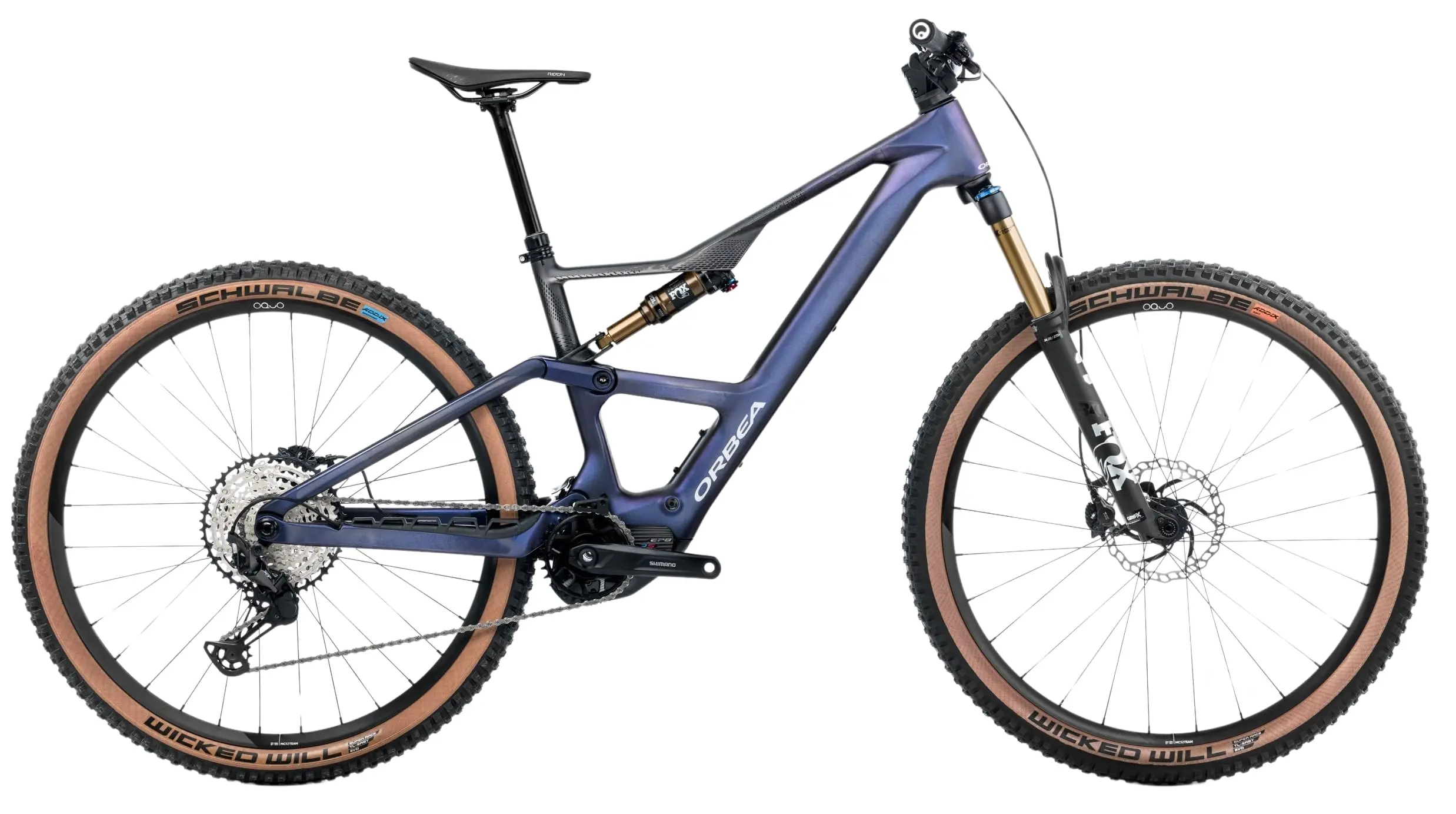 Orbea Rise SL M10 2025 Elektrische Mountainbike 630Wh S Blauw