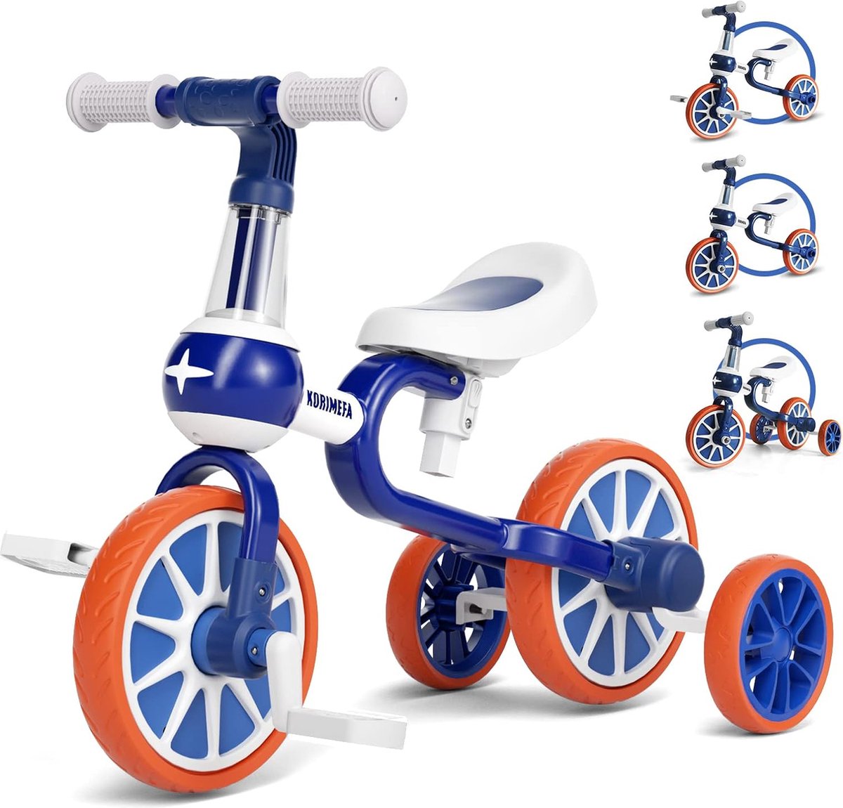 5 in 1 kids trike peuter fiets loopfiets met ouder handvat voor 2 4 jaar oude jongens meisjes peuters trike met verstelbare zitting en training wielen baby walker