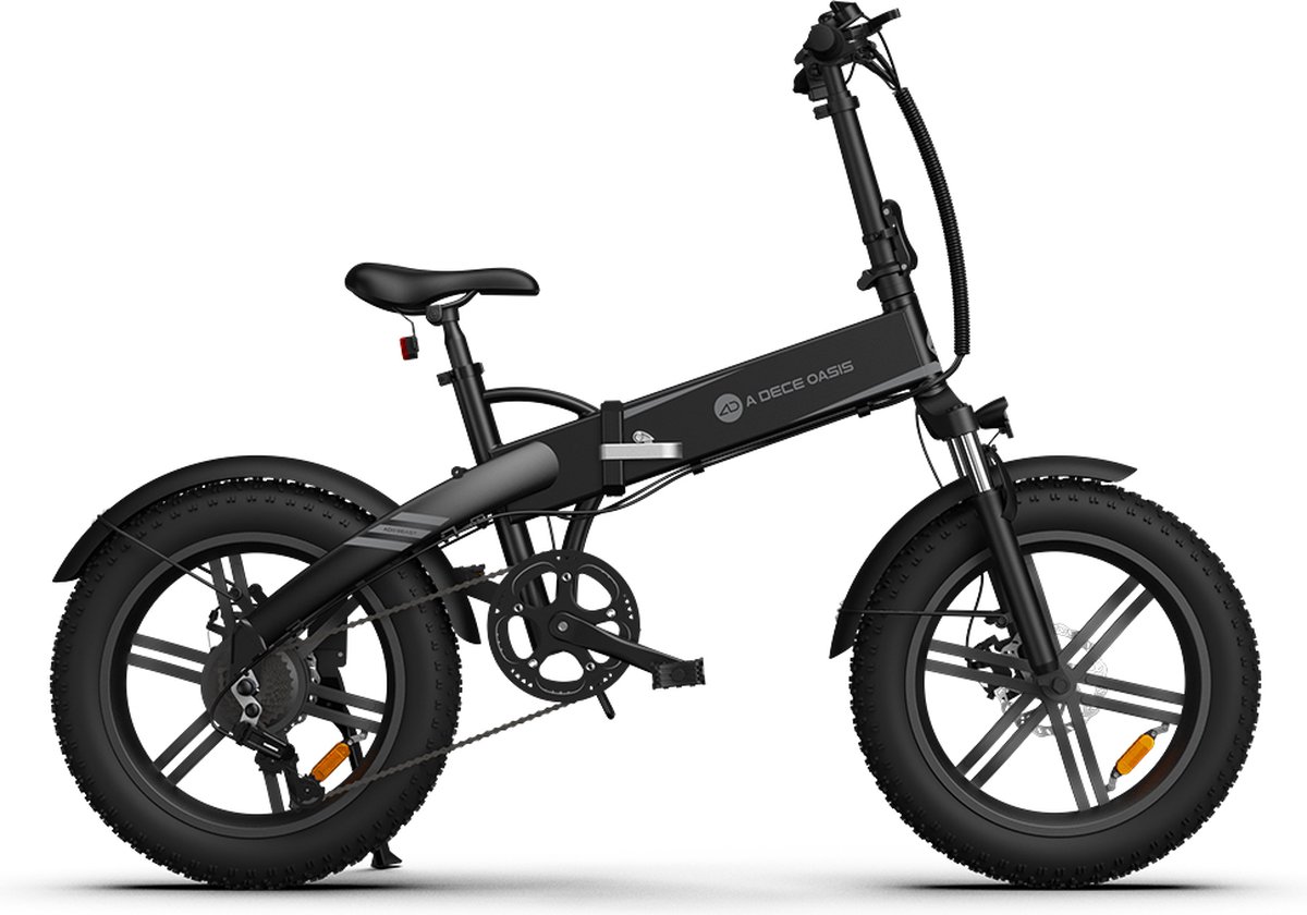 A Dece Oasis A20F Beast Elektrische fatbike Zwart - Torque sensor - bereik van 120 km - Shimano versnellings- en remsysteem met 7 versnellingen - Hydraulische schijfremmen - IPX7/IPS-display Fiets (elektrisch) kopen online