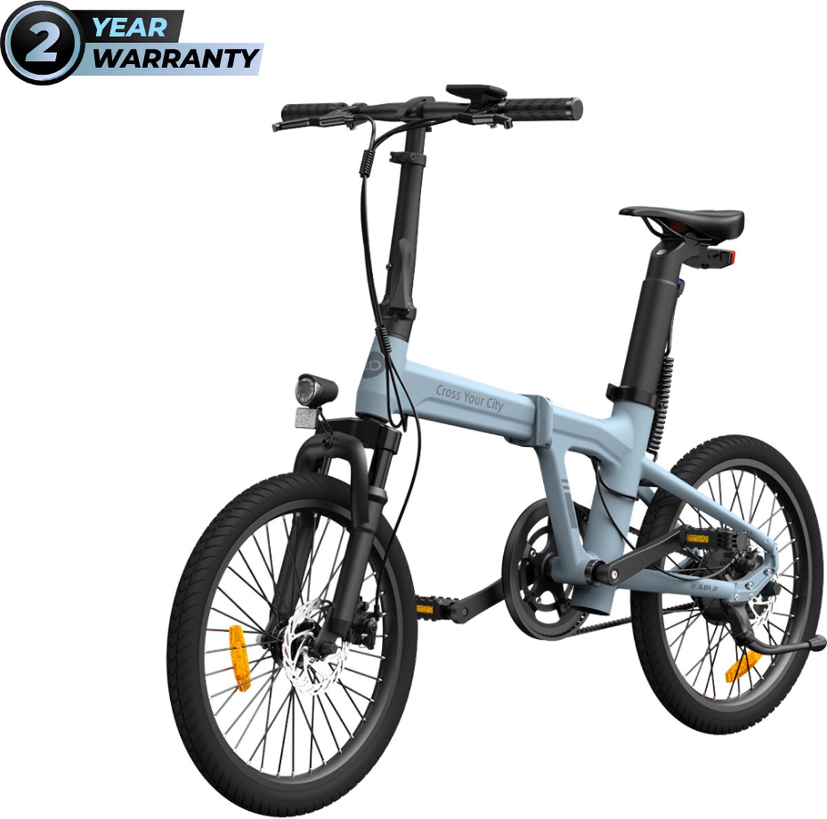 ado ado air 20s elektrische vouwfiets ado ebike hydraulische schijfremmen vering voorvork 20inch 36v 9 6ah blauw
