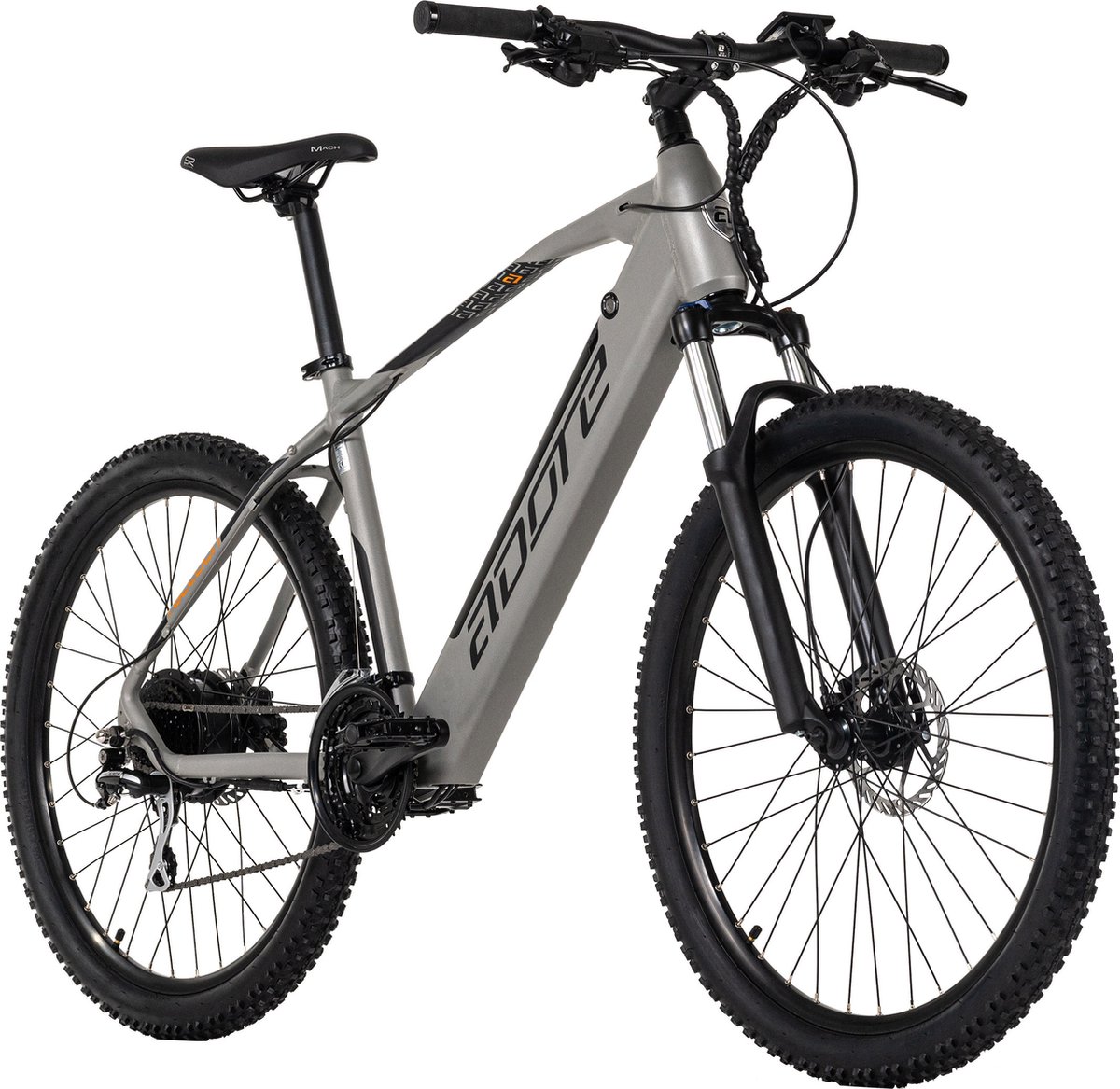 adore fiets elektrisch e mountainbike 27 5 adore raccoon grijs 49 cm