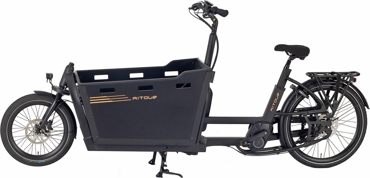 Aitour Basalt, elektrische bakfiets, Nexus 7 naaf, 48V, 12.8 Ah Fiets (elektrisch) kopen online