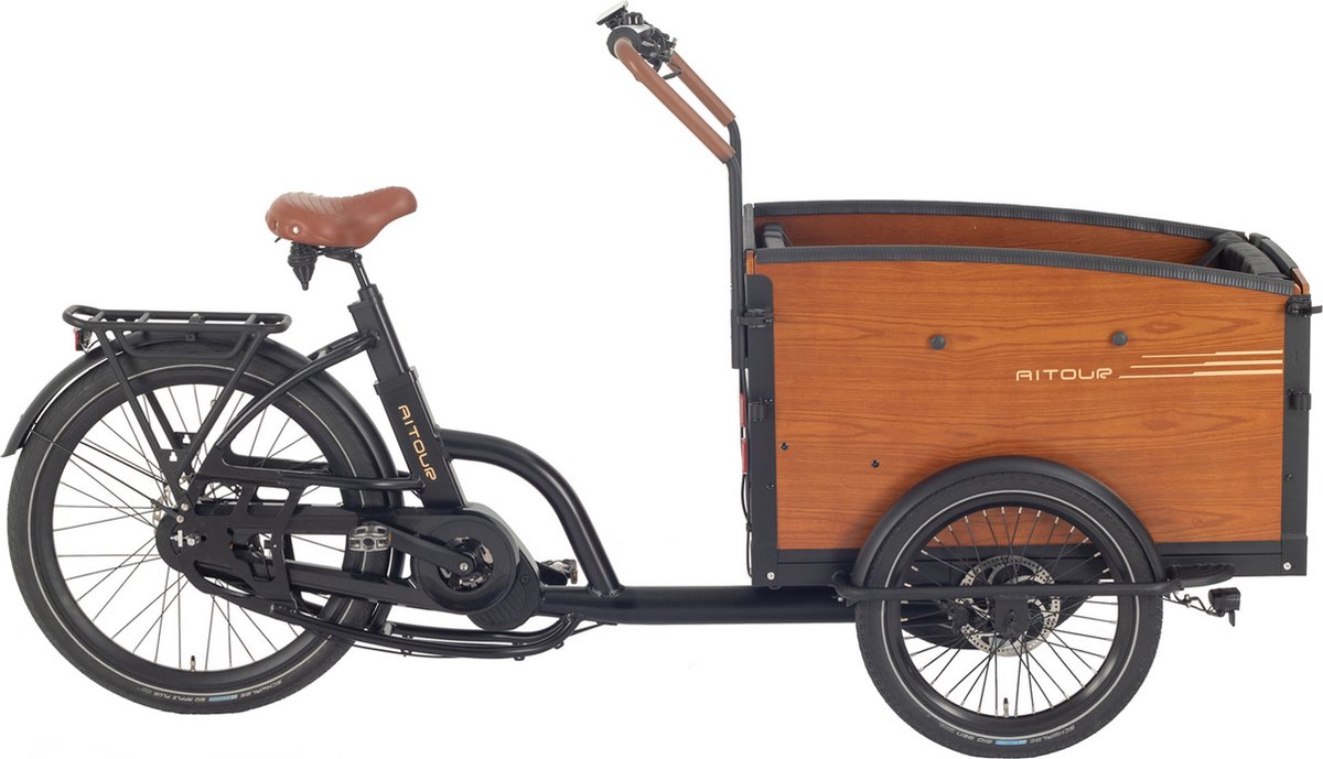 Aitour Family-S, elektrische bakfiets, Enviolo naaf, 48V, 13.4Ah Fiets (elektrisch) kopen online