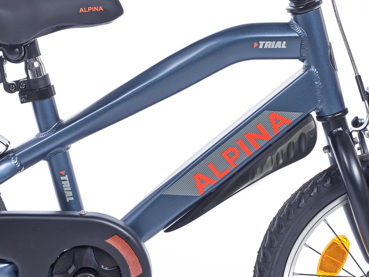 Alpina Trial Jongensfiets - 18 inch - Dark Petrol Matt - Crossfiets Kinderfiets kopen online