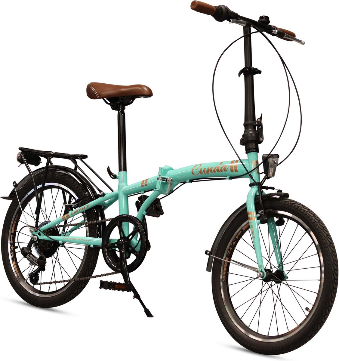 Altec Cunda 20 inch Vouwfiets 6v Turquoise Fiets kopen online