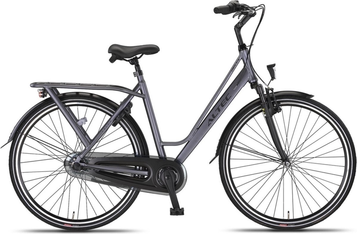 altec delta damesfiets 28 inch 50cm 3v grijs