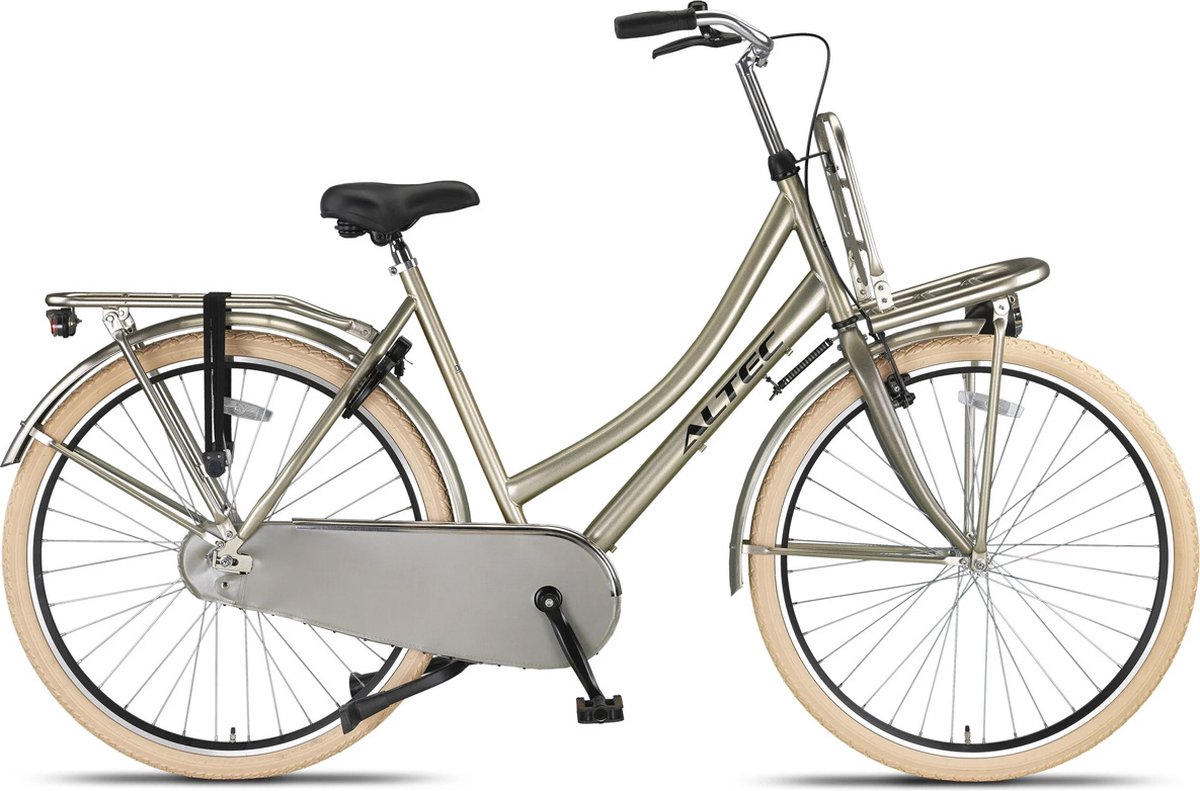altec holland transportfiets dames 28 inch 50cm goud