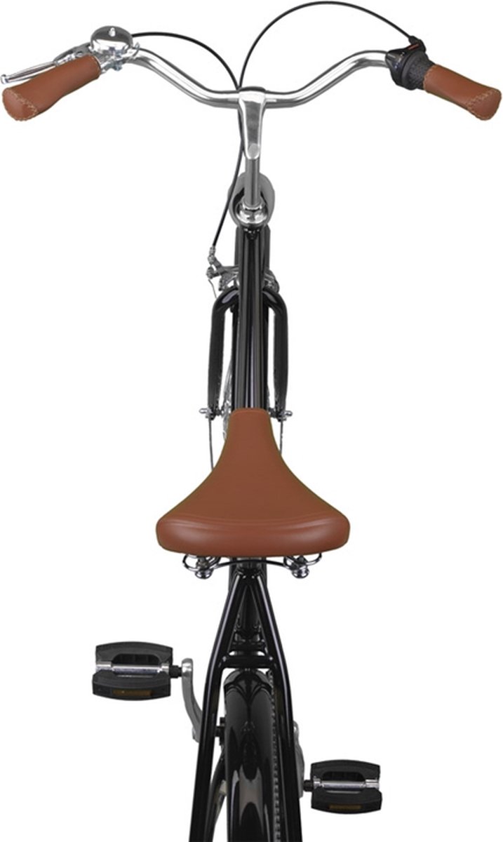 Altec Palermo 28 inch Damesfiets 52cm Terugtraprem 3v Glans Zwart Fiets kopen online