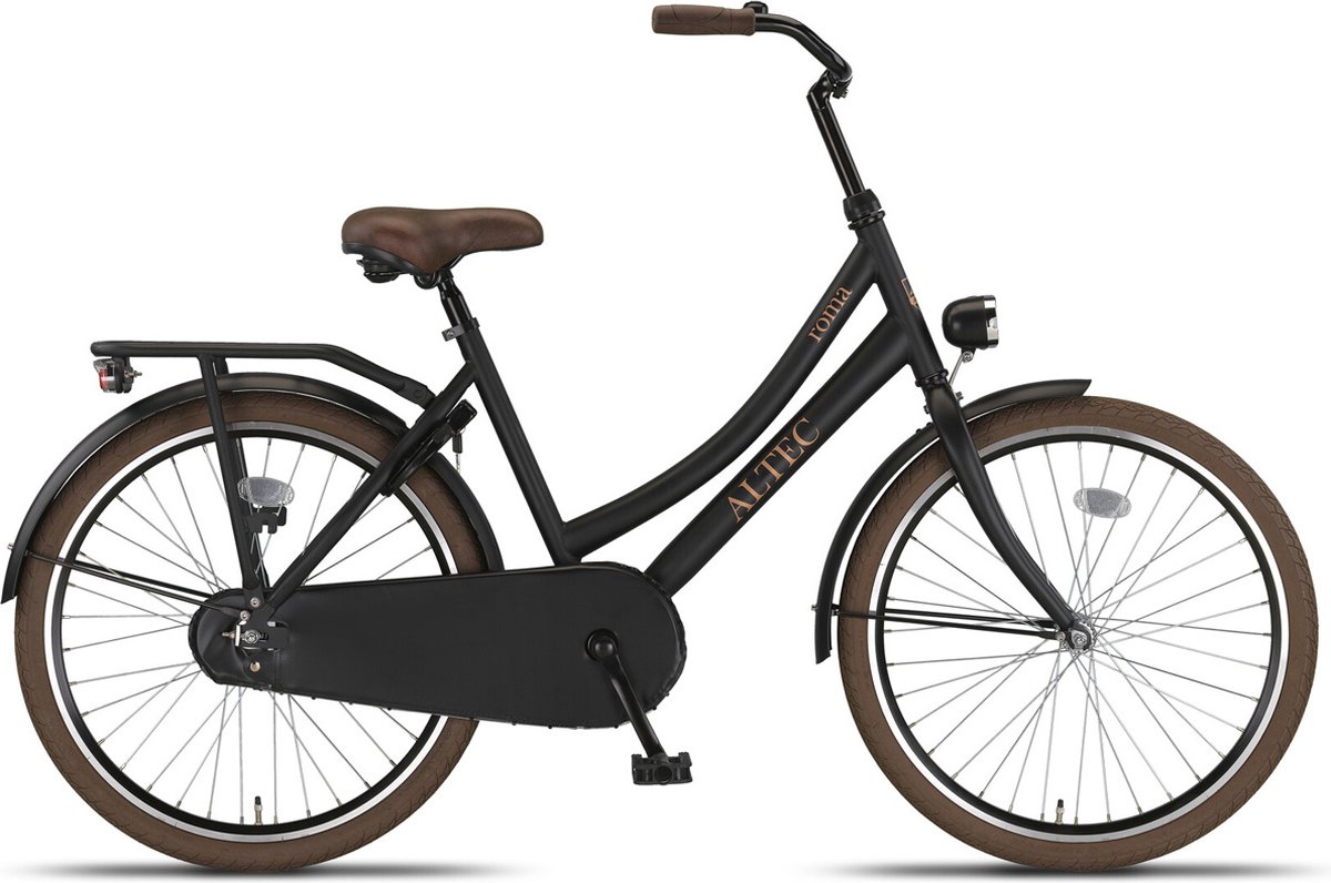 Altec Roma Meisjesfiets 24 inch Zwart Kinderfiets kopen online