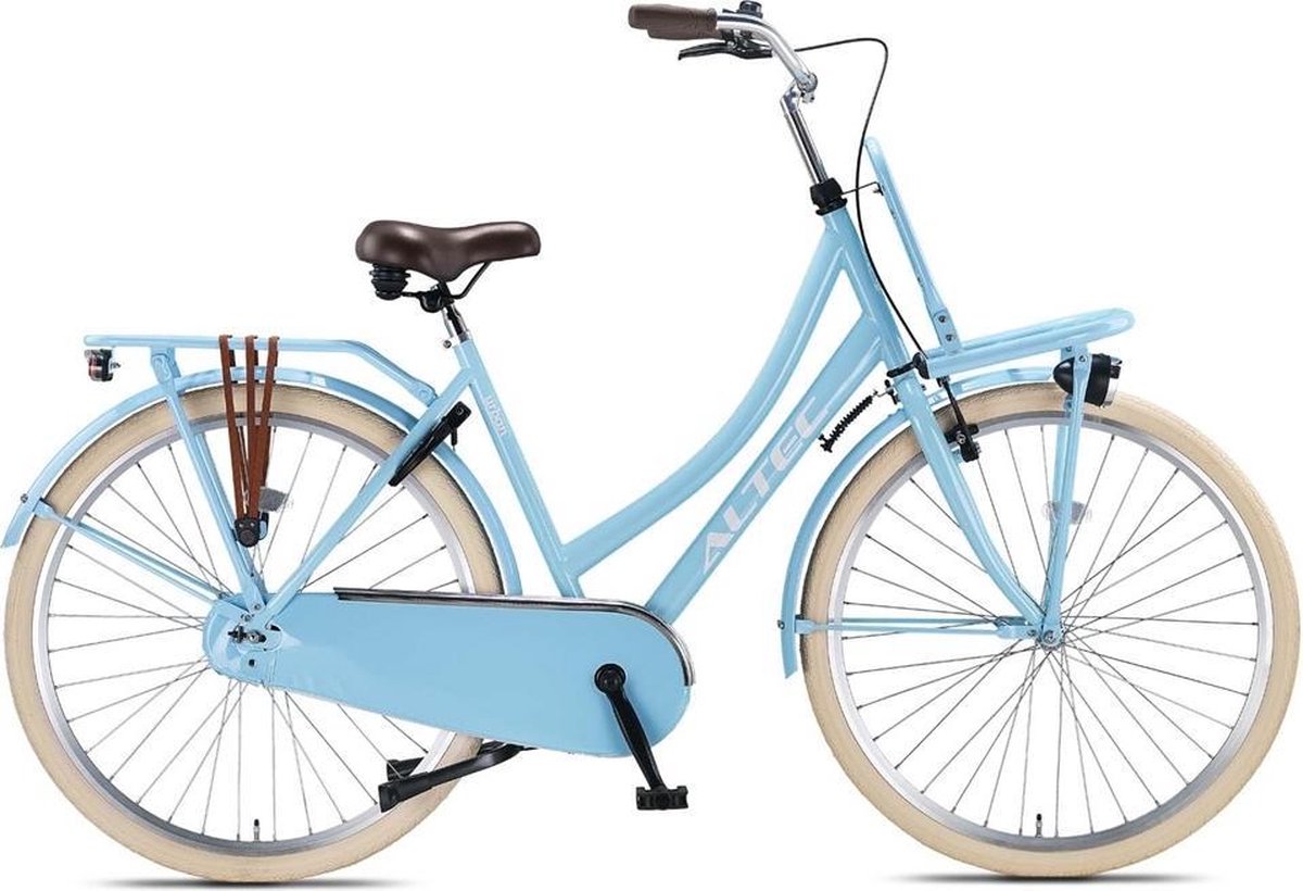 altec urban transportfiets 28 inch 53cm blue