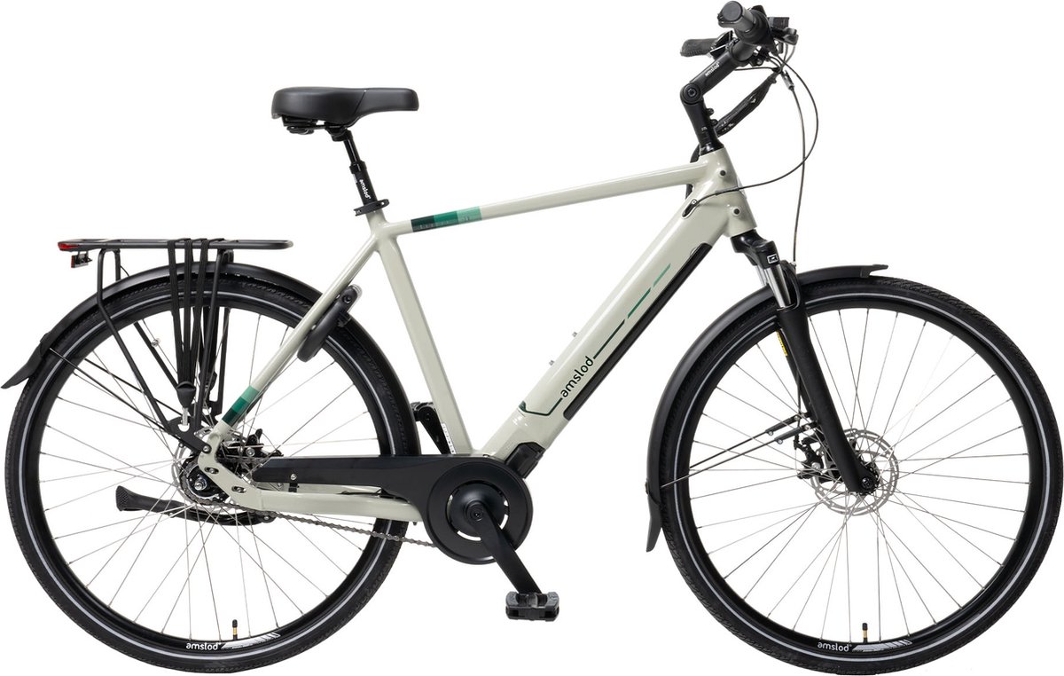 amslod denton e lv black edition elektrische fiets city elite collectie maat l 56cm arden green 360wh accu