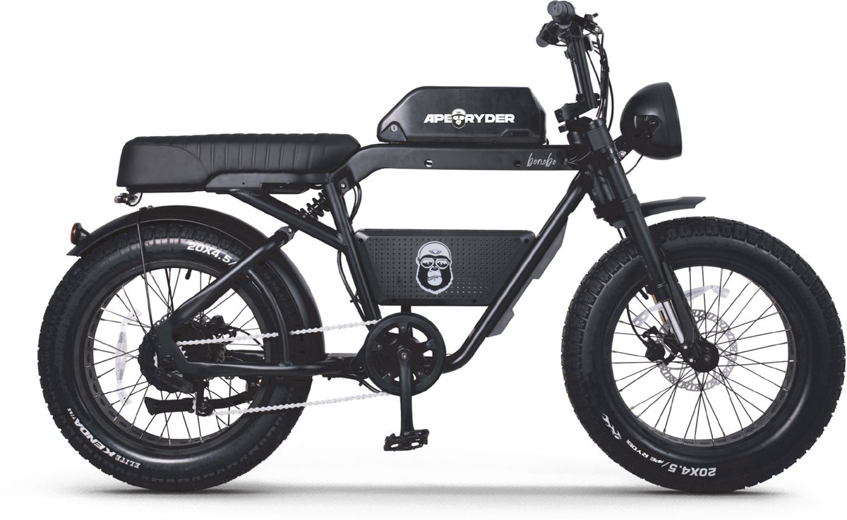 ape ryder bonobo elektrische fatbike 250w 48v 20ah 20inch