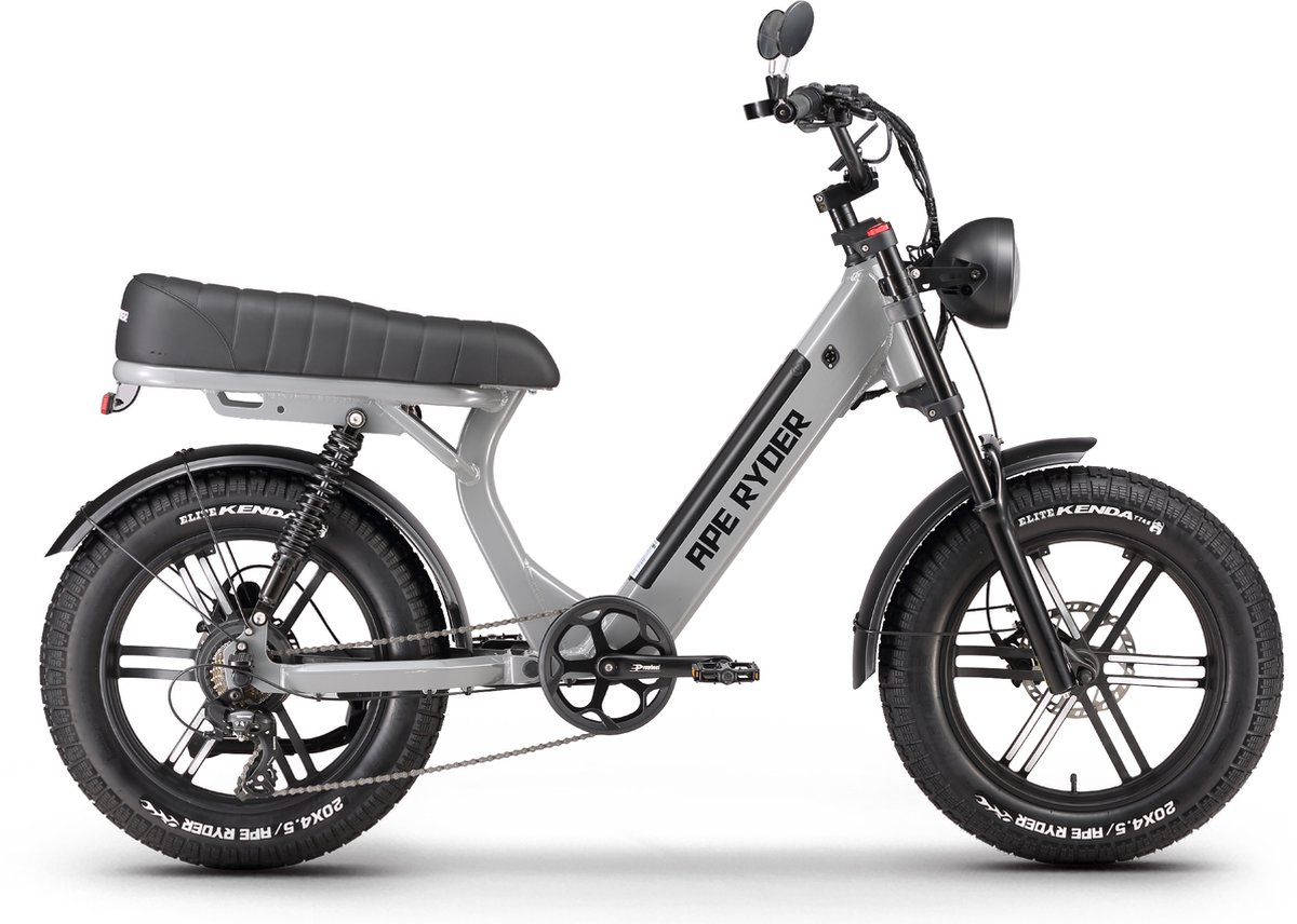 Ape Ryder MD10 Premium Elektrische Fatbike 250W / 48V / 14.5AH / 20Inch Antrasit Grijs Fiets (elektrisch) kopen online