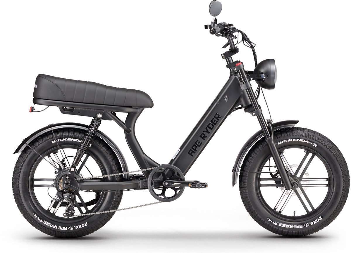 Ape Ryder MD10 Premium Elektrische Fatbike 250W / 48V / 14.5AH / 20Inch Zwart Fiets (elektrisch) kopen online