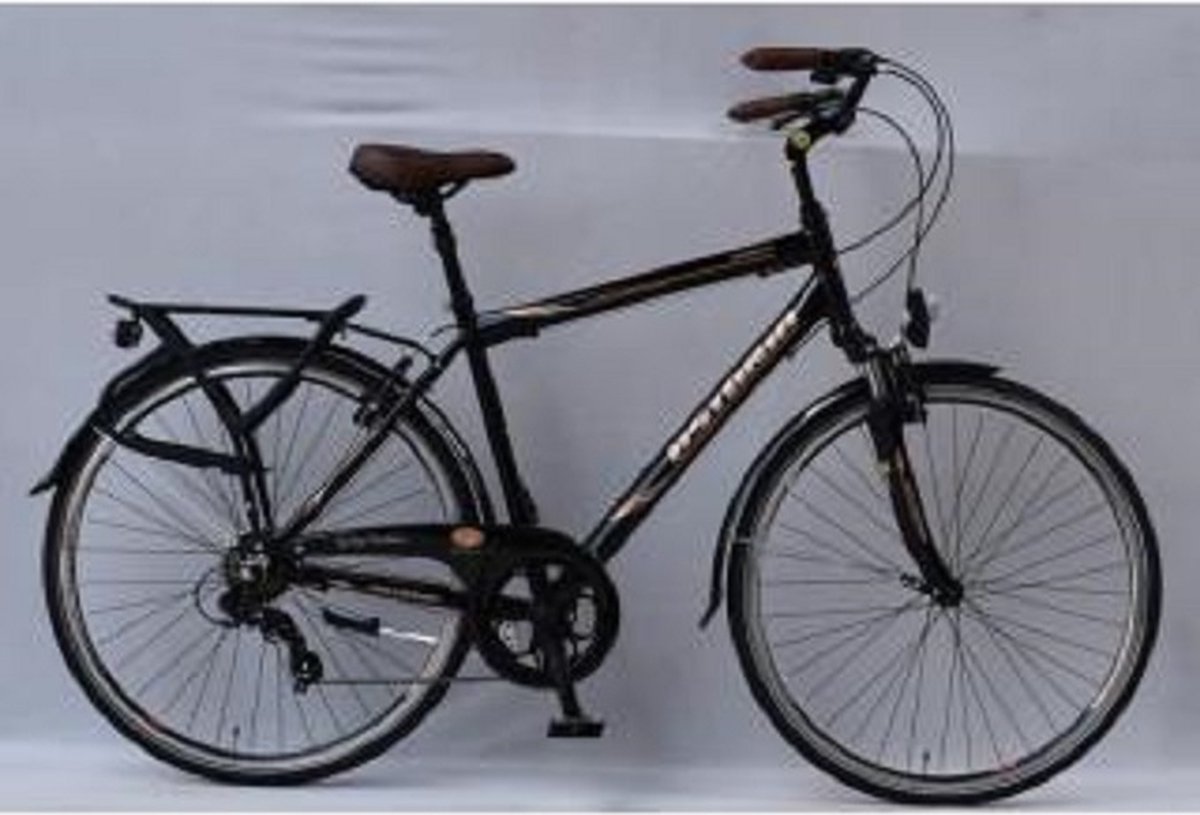 ASTORIA 28 INCH HYBRIDE H50 > 21 SPEED BLACK Fiets kopen online