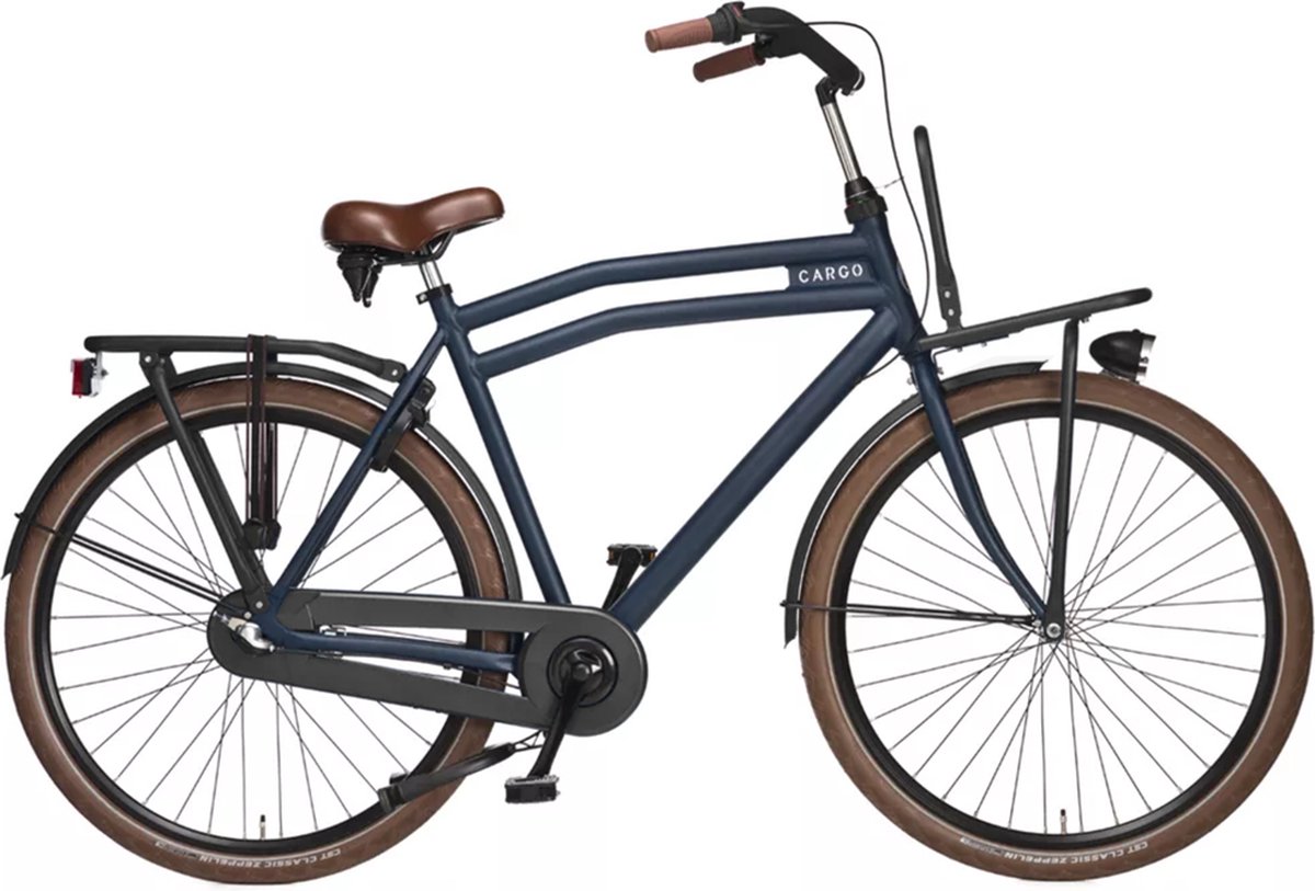 avalon cargo fiets mannen blauw 59 cm