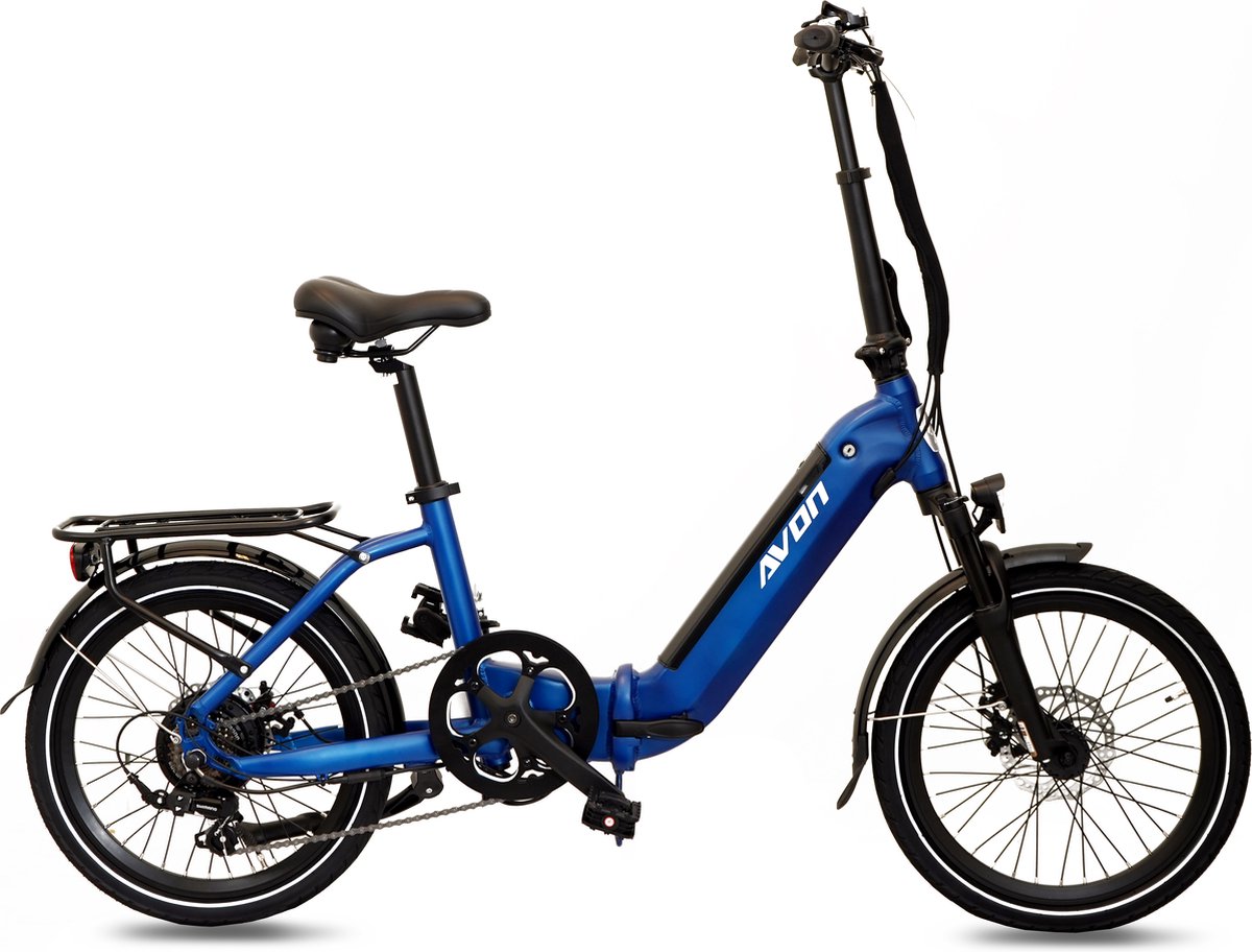 Avon Eq1 Elektrische Vouwfiets 20 Inch Blauw Gratis Rijklaar Bezorgd Fiets (elektrisch) kopen online