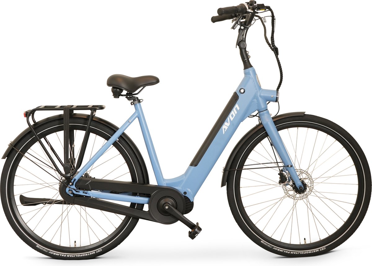 Avon N7 Elektrische Damesfiets 28 Inch Middenmotor Bafang M300 Mat Blauw Gratis Rijklaar Bezorgd Fiets (elektrisch) kopen online