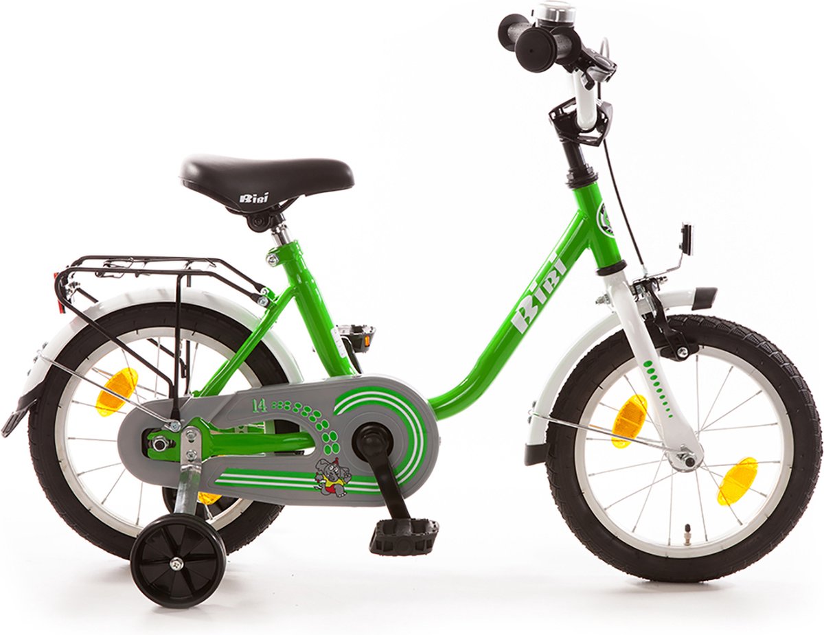 bachtenkirch kinderfiets bibi 14 inch groen