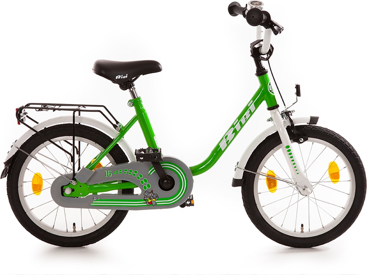 bachtenkirch kinderfiets bibi 16 inch groen