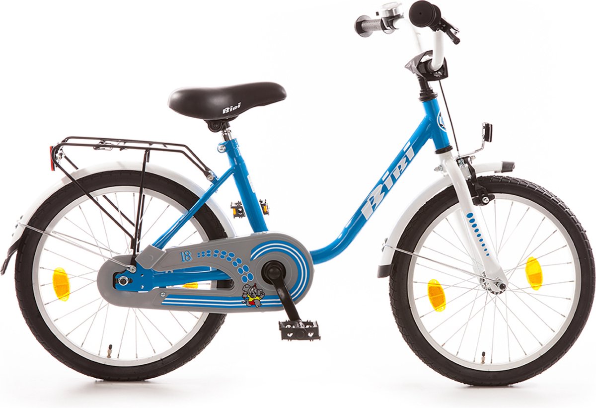 bachtenkirch kinderfiets bibi 18 inch blauw