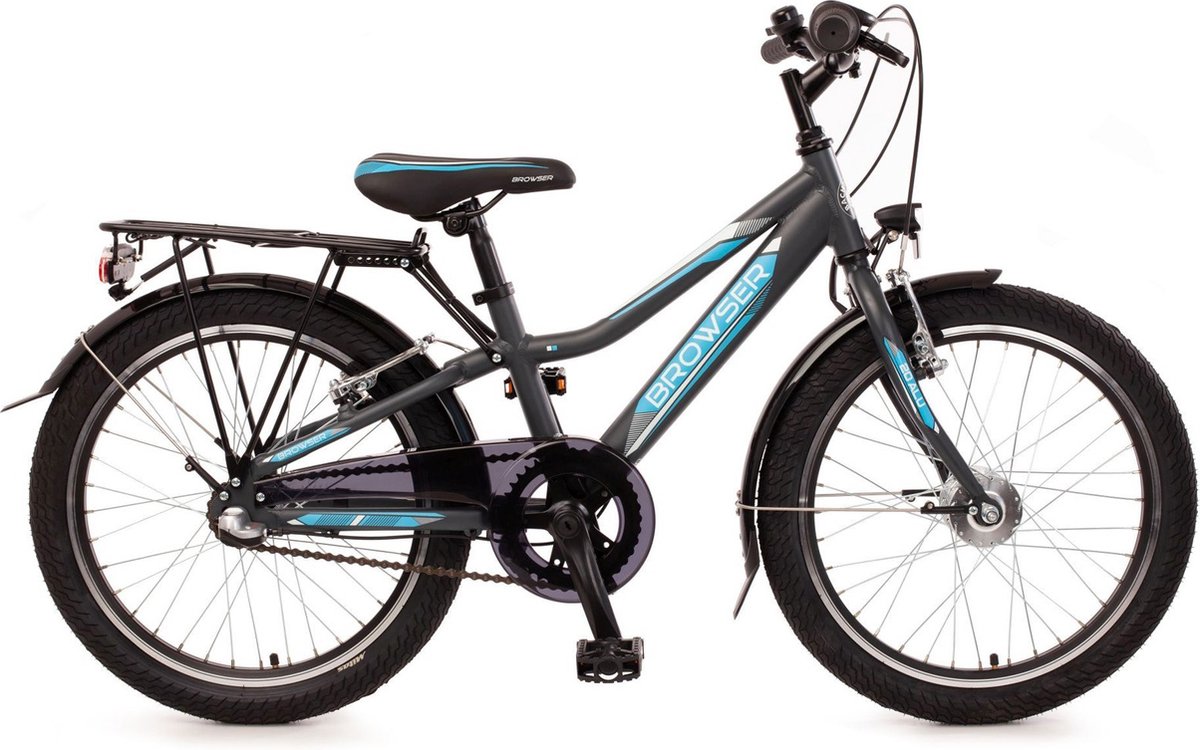 Bachtenkirch kinderfiets Browser 20 inch donkergrijs Kinderfiets kopen online