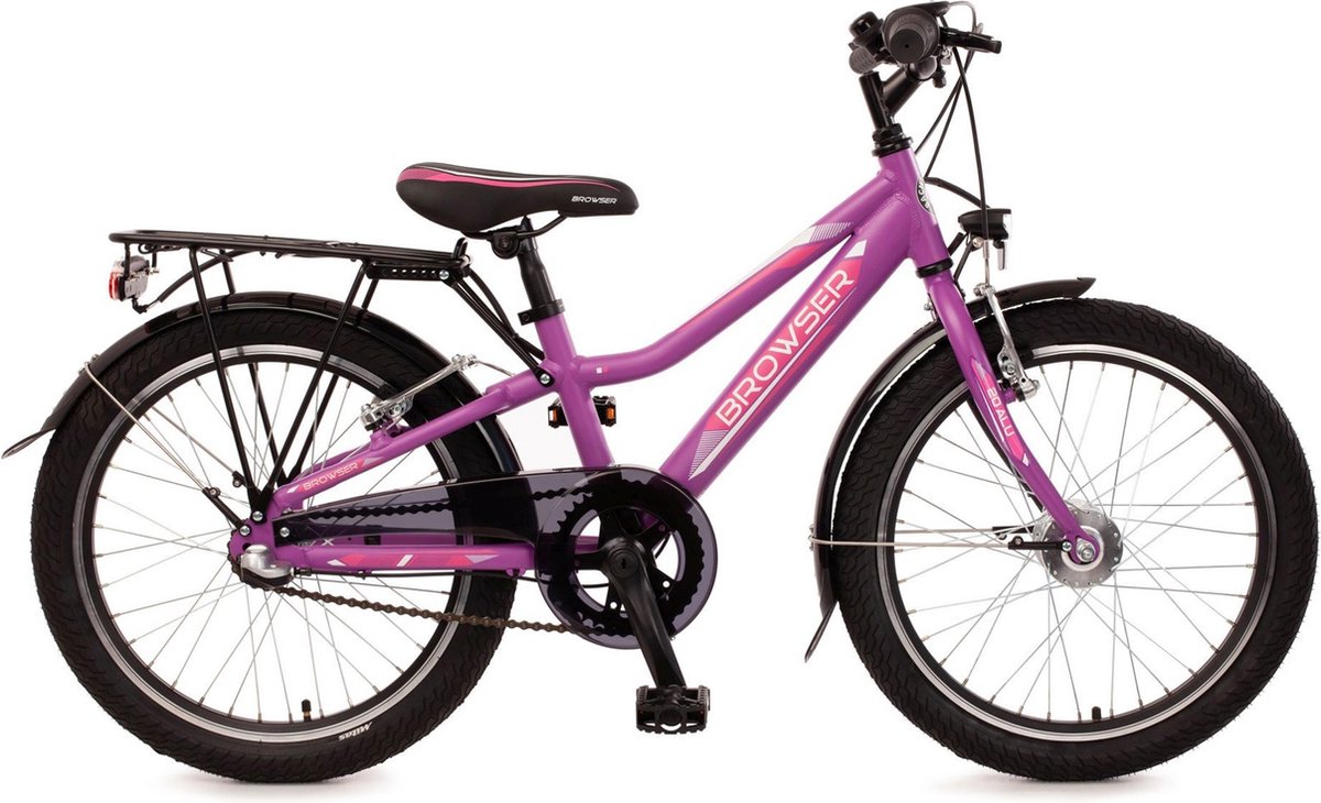 Bachtenkirch kinderfiets Browser 20 inch lila Kinderfiets kopen online