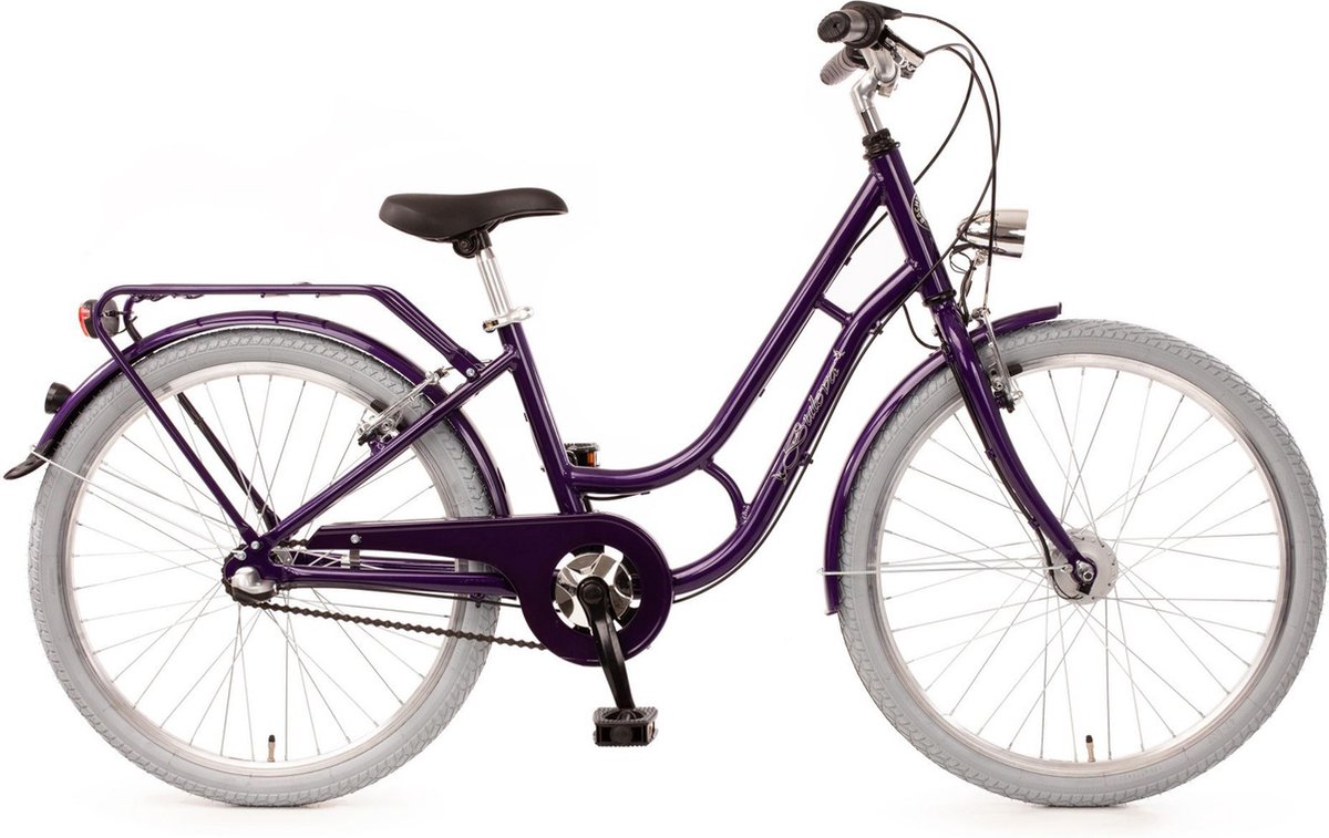 bachtenkirch kinderfiets buleva 24 inch paars