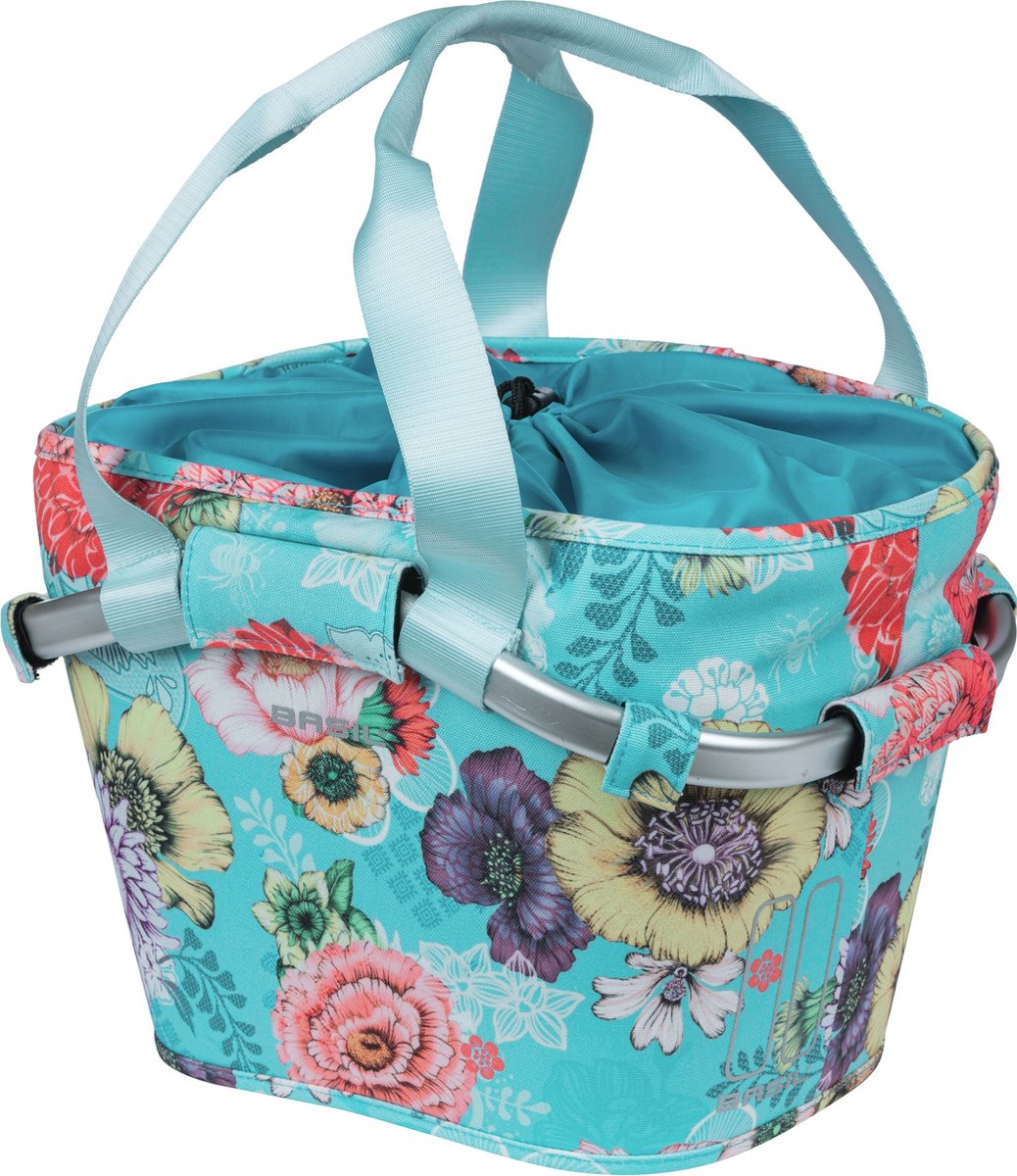 basil bloom field carry all fietsmand kf voorop 15 liter blauw