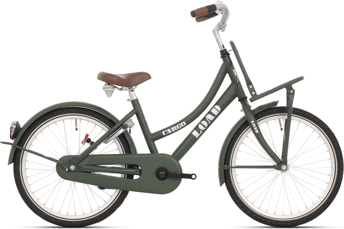 Bike Fun Load - Kinderfiets - Vrouwen - Donkergroen - 20 Kinderfiets kopen online